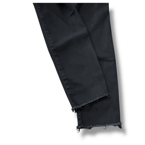 Old Navy Extra High Rise Rockstar Super Skinny Black Denim Jeans Women’s Sz 10T - Picture 11 of 13